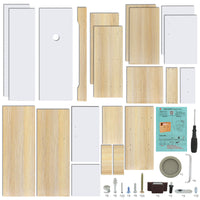 Thumbnail for Kitchen cabinet drawer showing dimensions label