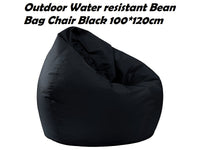 Thumbnail for Black bean bag cover in modern living room