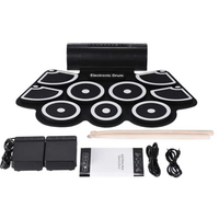 Thumbnail for Electronic Roll Up Drum Kit