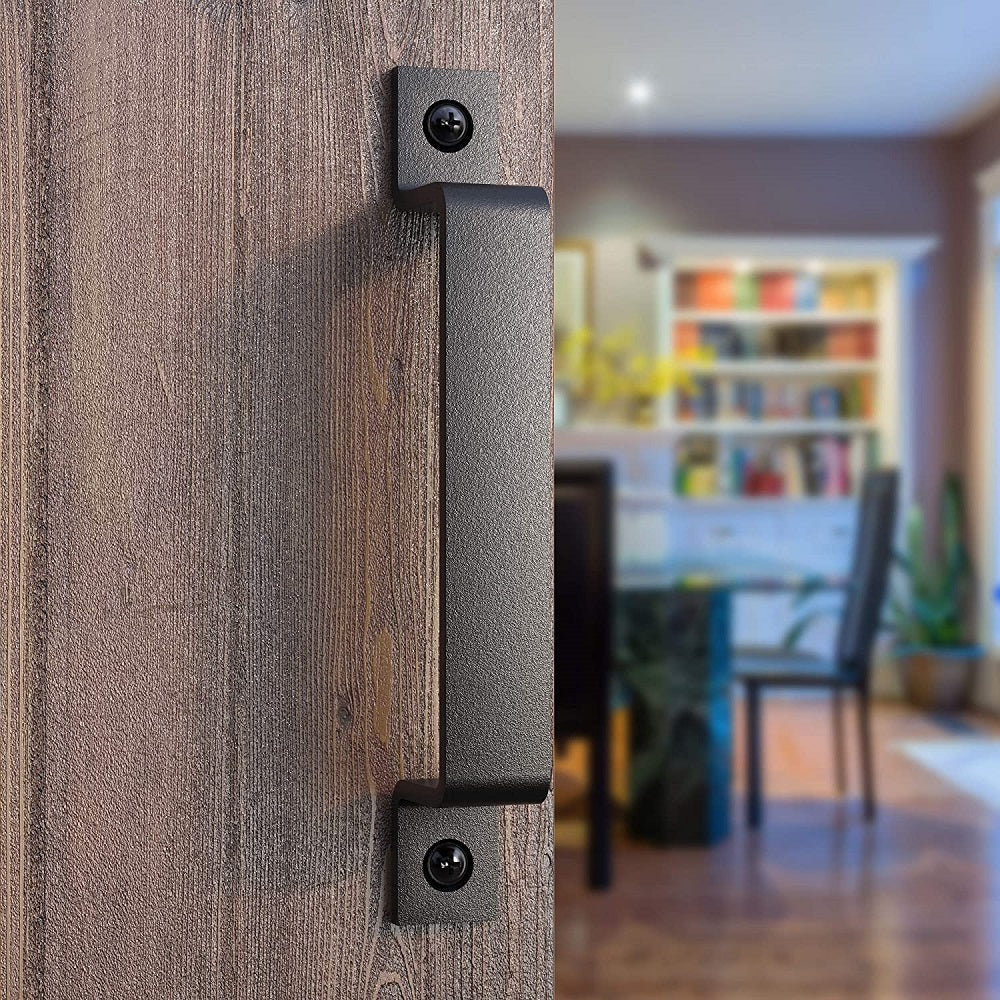 Barn Door Handle Black