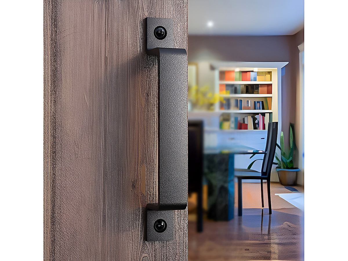Barn Door Handle Black