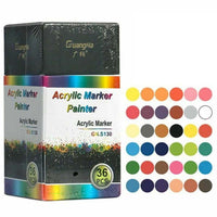 Thumbnail for Acrylic Paint Set 36 Colors Marker