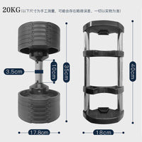 Thumbnail for Instant Adjustable Dumbbells 20Kg Body Builder Dumbbell X 1 - The Shopsite