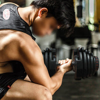 Thumbnail for Adjustable Dumbbells Pair 40KG Dial Weight Set for Home Gym