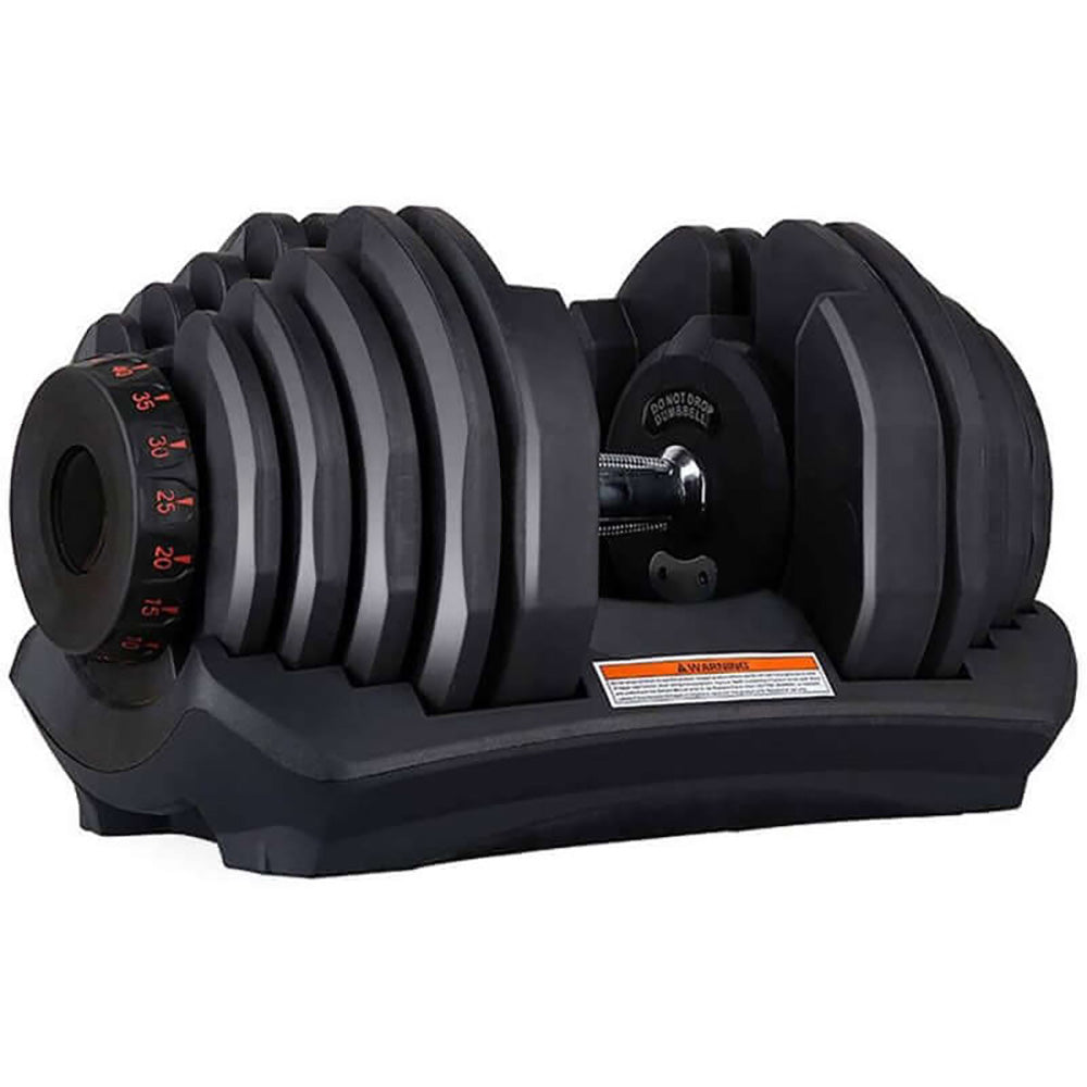 Dumbbells rotating dial for adjustment