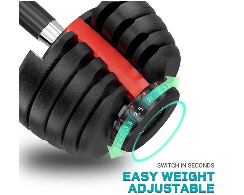 Adjustable dumbbells 24KG
