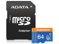 Thumbnail for ADATA 64GB micro SD card with Android phone