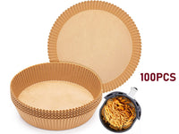Thumbnail for Air Fryer Disposable Paper Liner Non-Stick Air Fryer Paper Liner 100pcs