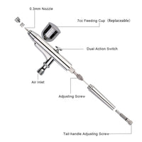 Thumbnail for Air Brush Compressor Spray Gun Kit - The Shopsite
