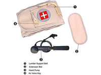 Thumbnail for Lumbar Back Support Spinal Air Traction Belt Decompression Belt Lumbar Support for Lower Back Pain Relief - The Shopsite