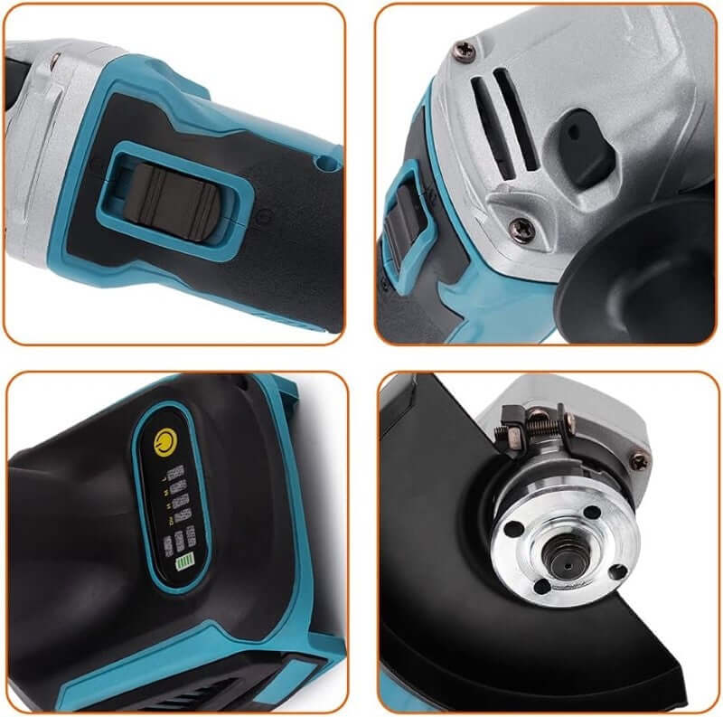 Cordless Electric Angle Grinder - The Shopsite