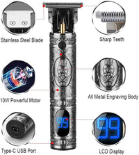 Thumbnail for Hair Trimmer Shaver Clippers Cordless - The Shopsite