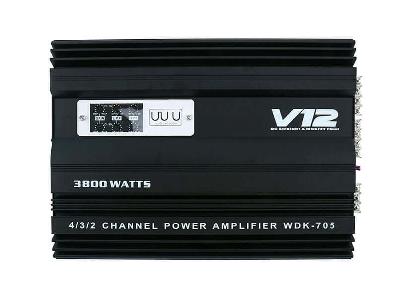 Car Amplifier 3800W 4 Channels - The Shopsite