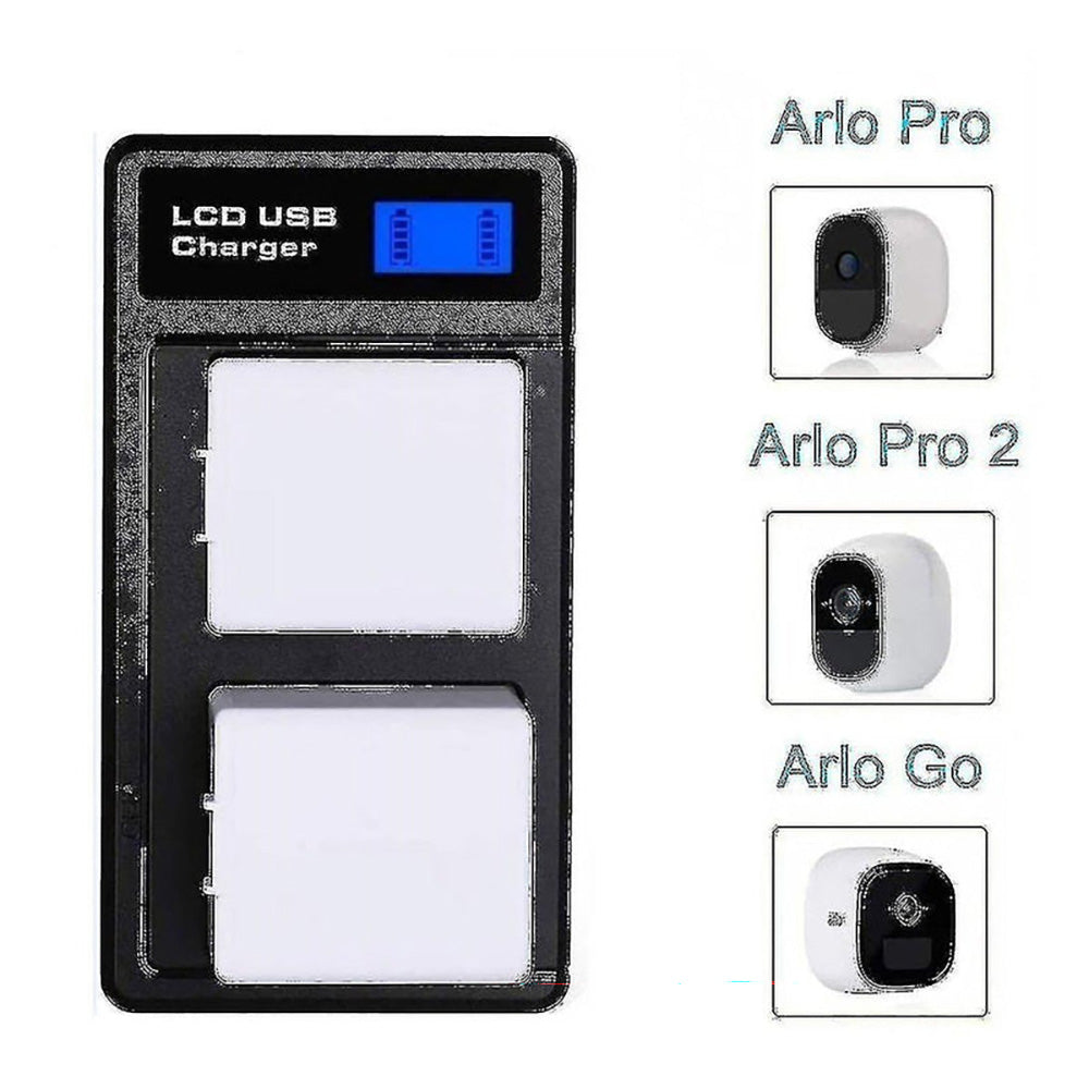Battery charger for Arlo Ultra Pro 3 with USB data cable