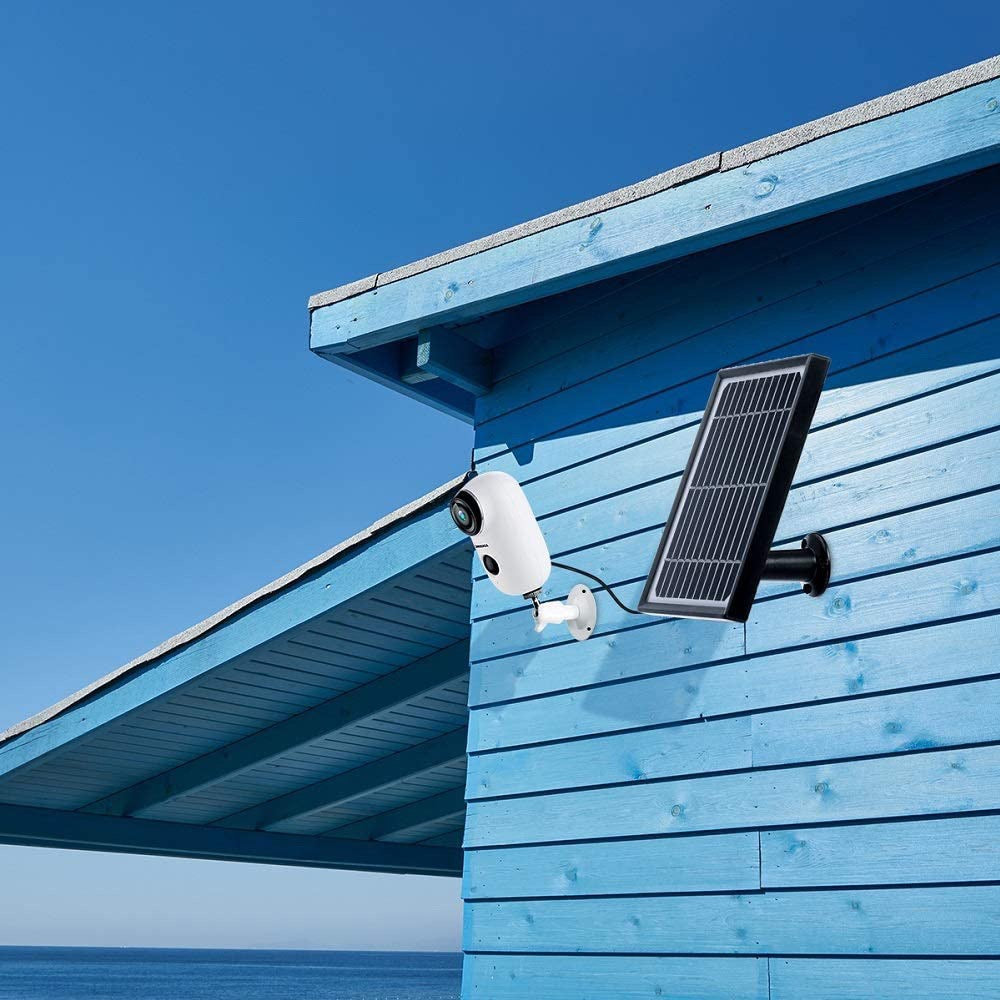 Outdoor camera solar charger