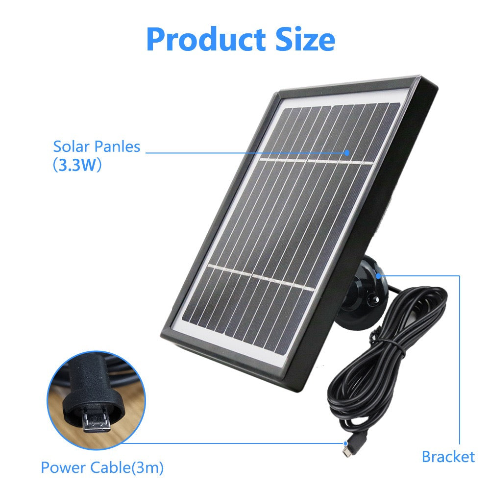 Solar Panel Charger For Arlo Essential Spotlight Cameras - The Shopsite