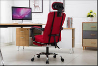 Thumbnail for Ergonomic Office Chair Swivel Red - The Shopsite