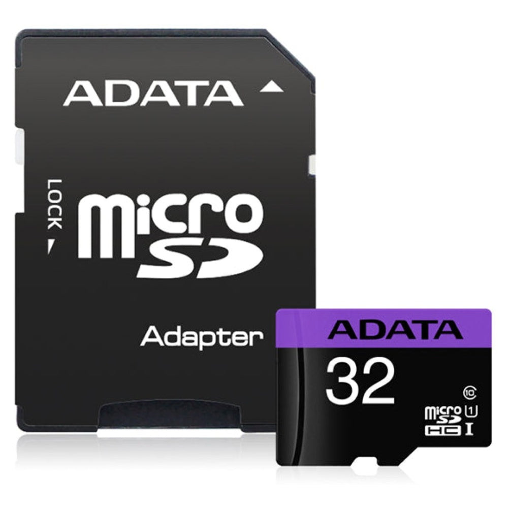 ADATA 32GB micro SD card close-up