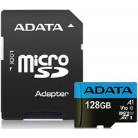 Thumbnail for ADATA 128GB microSDXC card with SD adapter