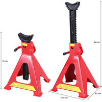 Thumbnail for Heavy Duty 6 Ton Axle Stands A Pair