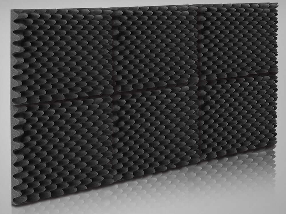 Foam tile in home theatre setup