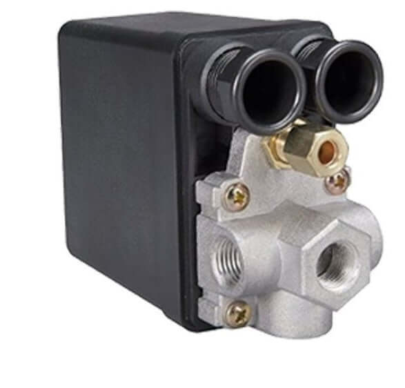 Air compressor switch with compact design