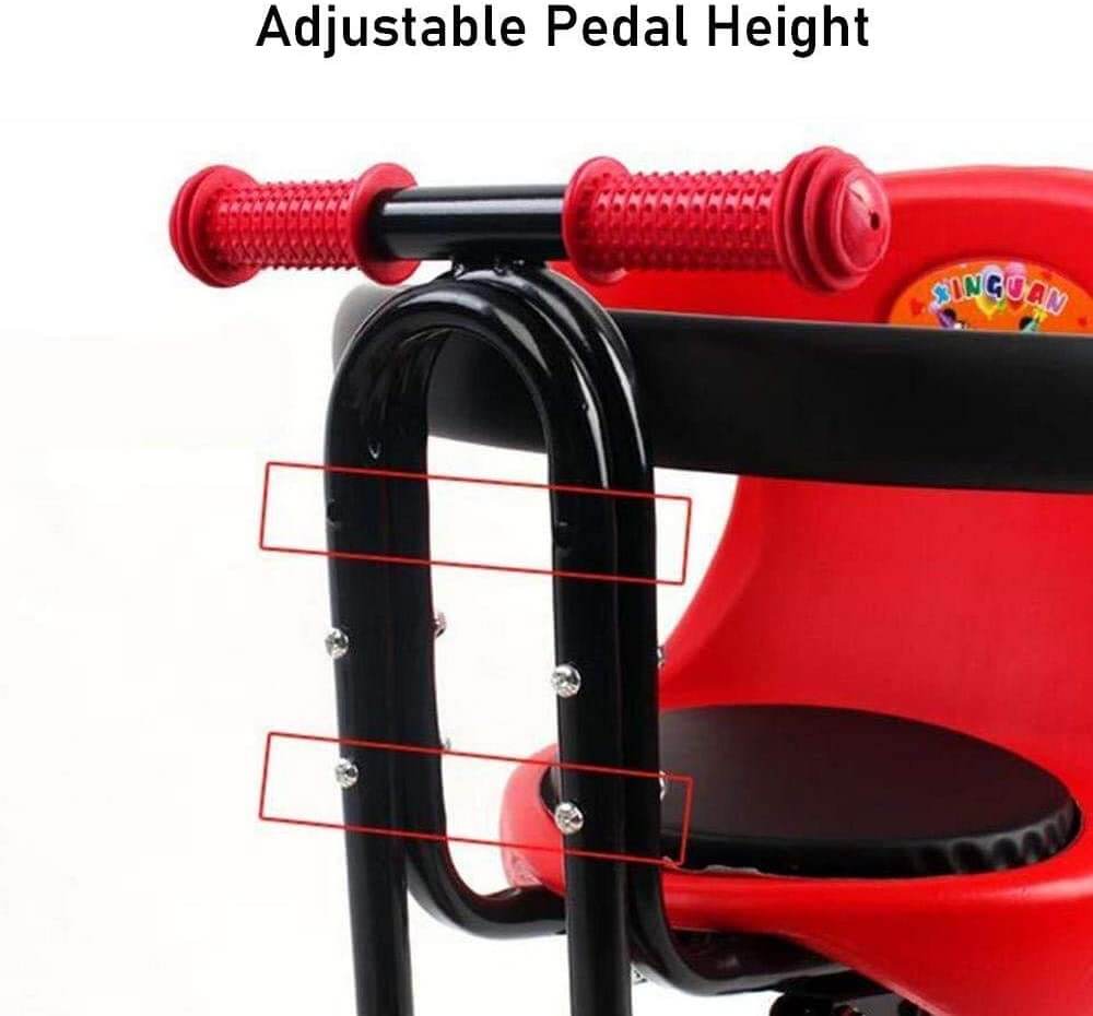 Baby Seat For Bike, Child Front Baby Seat Bike Carrier Red - The Shopsite
