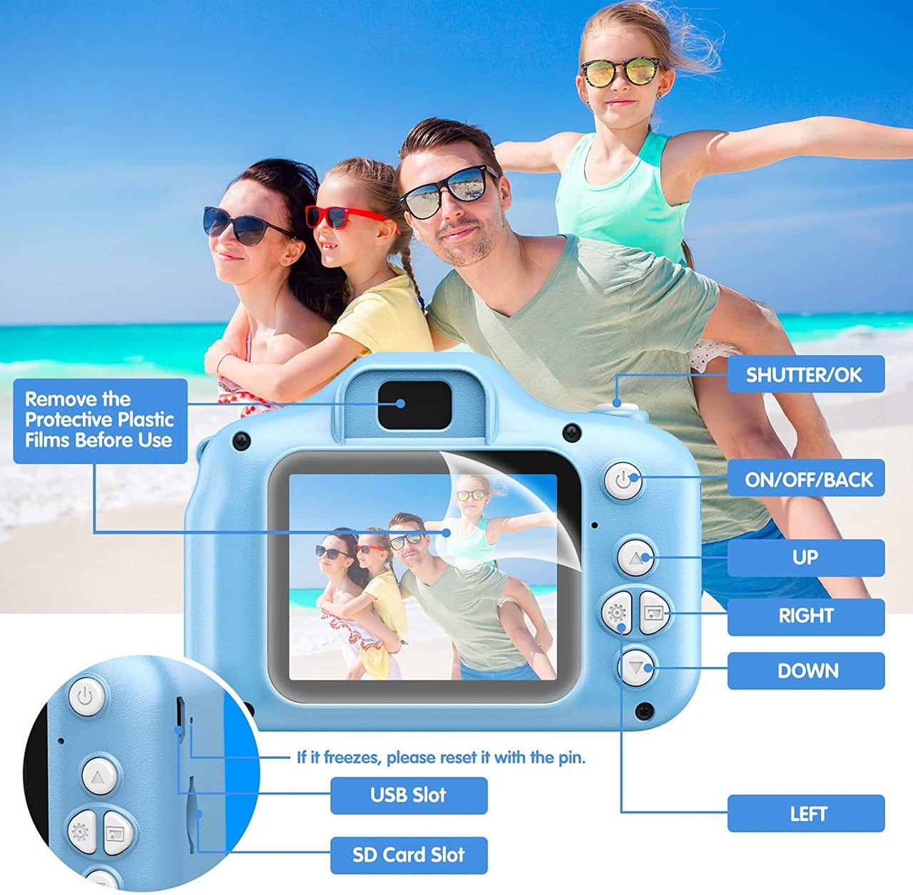 Mini Digital Kids Camera - The Shopsite