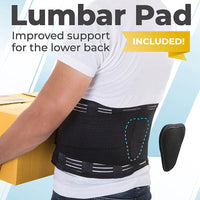 Thumbnail for Waist Support Lumbar Back Support Belt Brace - Extra Large