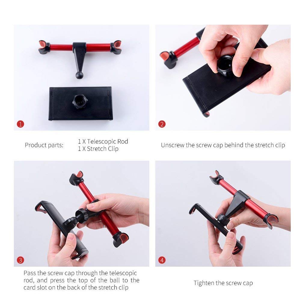 iPad Holder Car Mount 360 Degree - The Shopsite