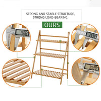 Thumbnail for Lightweight bamboo plant rack