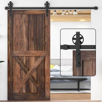 Thumbnail for barn door hardware package