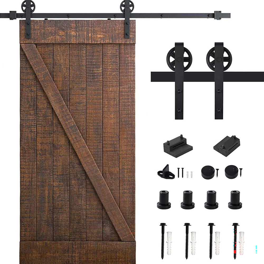 Hardware kit components laid out