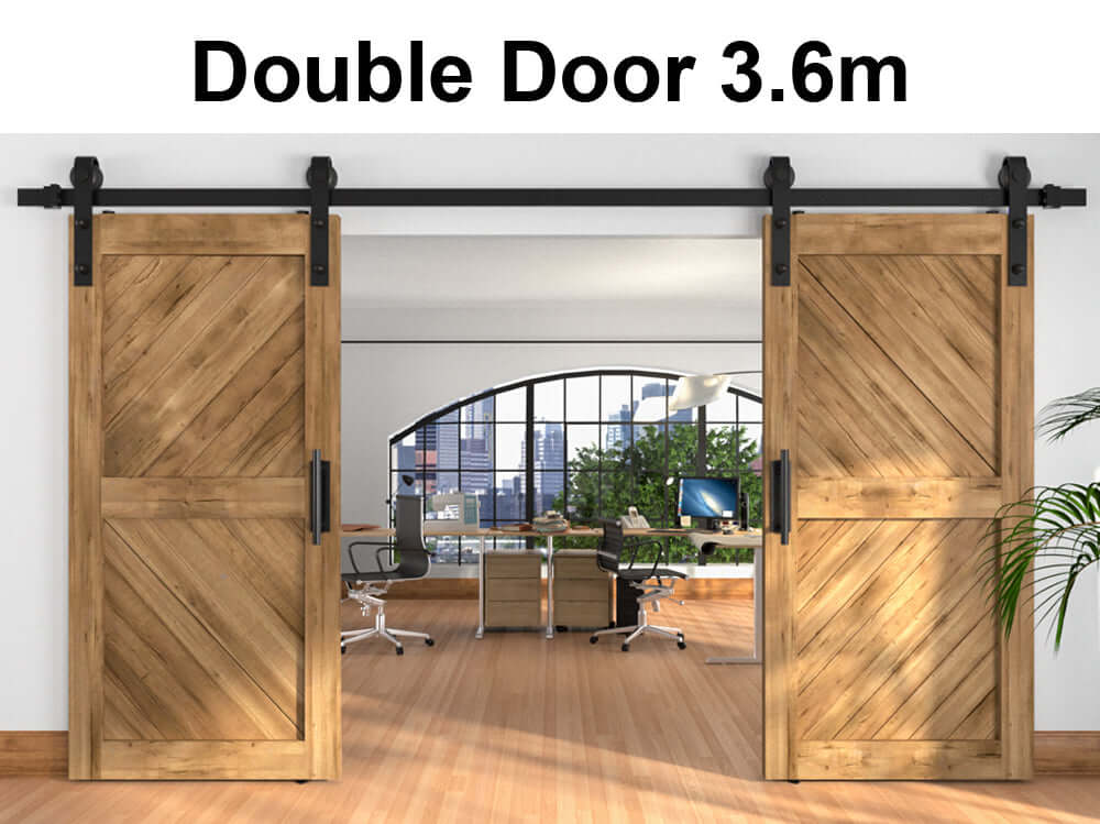 Barn door hardware 36m installation manual and tools