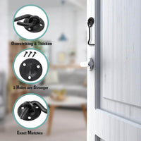 Thumbnail for Barn Door Hardware Hook 2 4 '' Privacy Hooks - The Shopsite