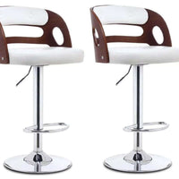 Thumbnail for Bar Stools Bar Stools Retro Chair Footrest With Pu Seat - The Shopsite