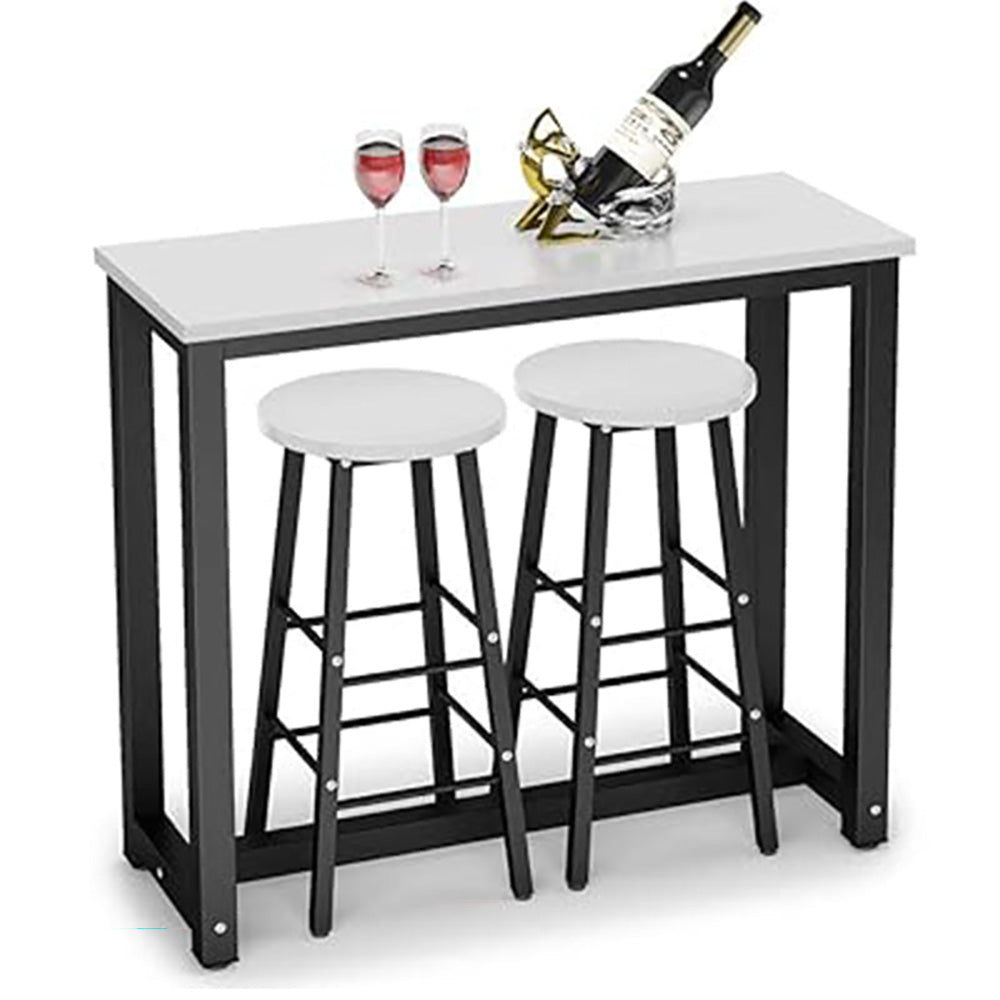 Bar table set assembly hardware
