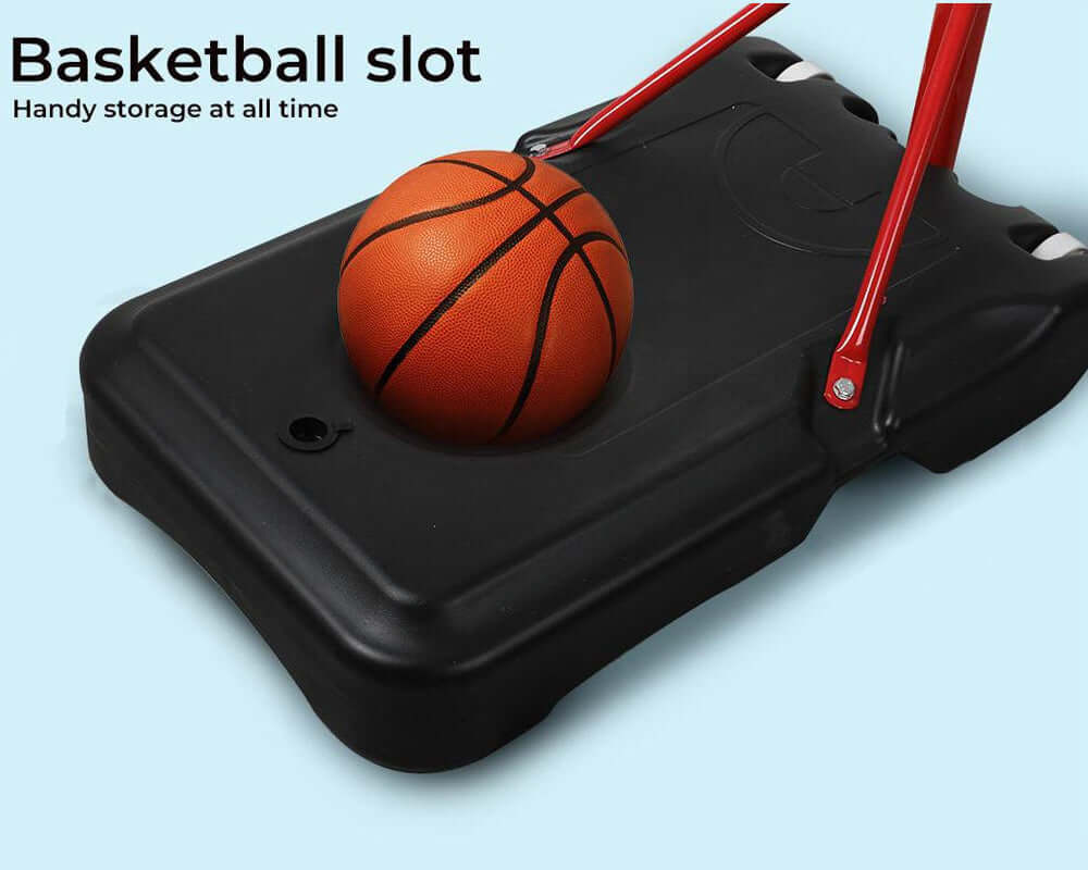 Basketball stand with base