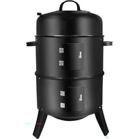 Thumbnail for Charcoal smoker ready for outdoor use