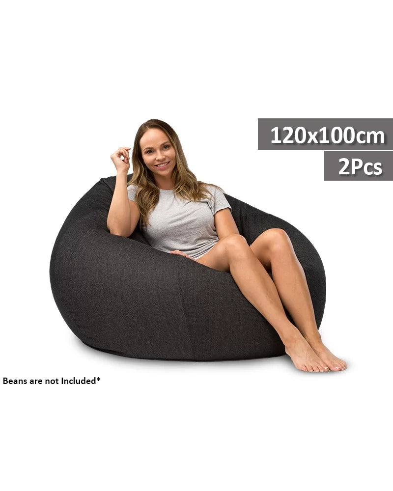 Large Beanbag Cover 2Pcs