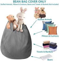 Thumbnail for Bean bag cover with heavy-duty zipper