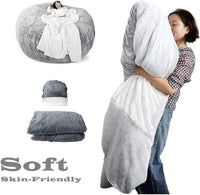 Thumbnail for Bean Bag Cover Sofa Cushion Bed