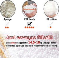 Thumbnail for Bean Bag Cover Sofa Cushion Bed