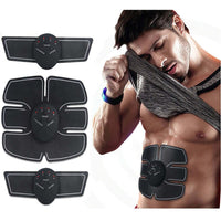 Thumbnail for Black abs stimulator with battery compartment open