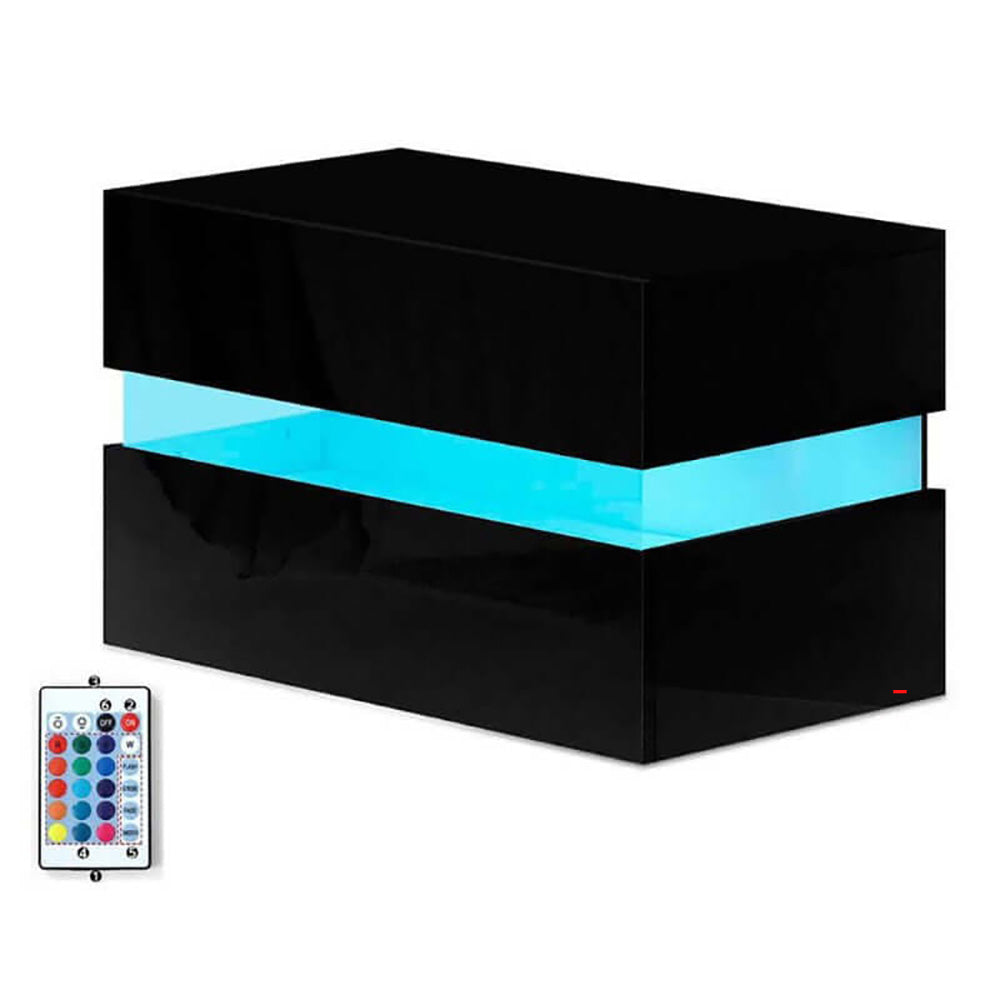 Bedside table drawer runners with anti-rust coating