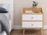 Thumbnail for Bedside Table 2 Drawer - The Shopsite