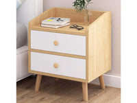 Thumbnail for Bedside Table 2 Drawer - The Shopsite