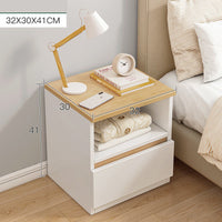 Thumbnail for Bedside Table Nightstands with Drawer