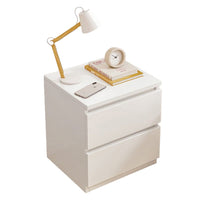 Thumbnail for Bedside table white finish detail