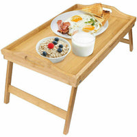 Thumbnail for natural bamboo breakfast tray
